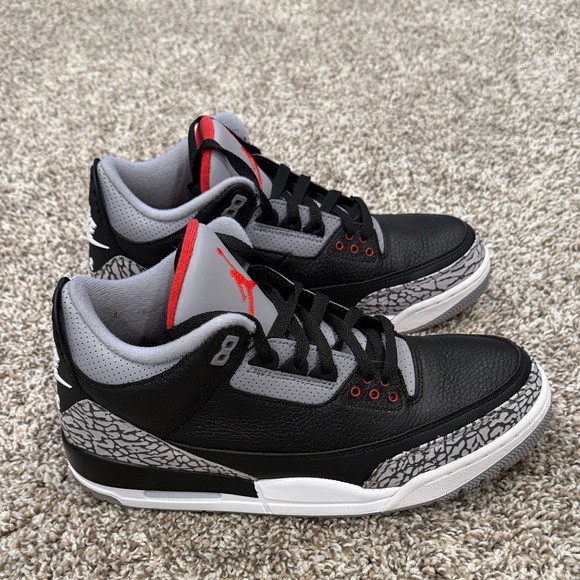 Air Jordan 3 black cement OG (2018) excellent condition - Picture 4 of 9